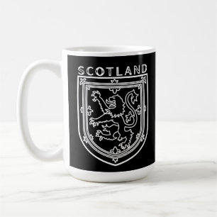 Taza De Café Escudo del Patrimonio de Escocia Inspired, Escocia