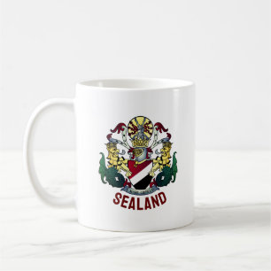 Taza De Café Escudo del Principado de Sealand