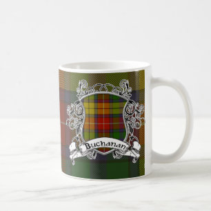 Taza De Café Escudo del tartán de Buchanan