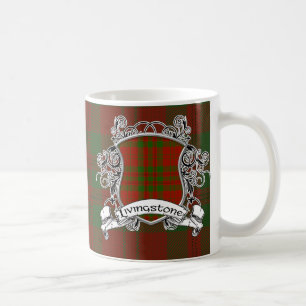 Taza De Café Escudo del tartán de Livingstone