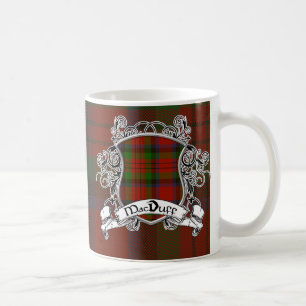 Taza De Café Escudo del tartán de MacDuff