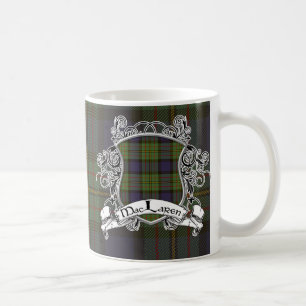 Taza De Café Escudo del tartán de MacLaren
