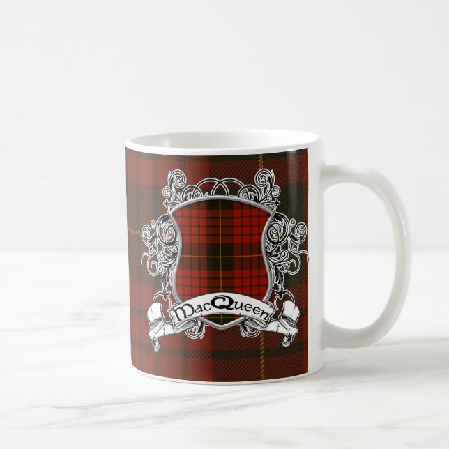 Taza De Café Escudo del tartán de MacQueen (Derecha)