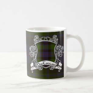 Taza De Café Escudo del tartán de MacTaggart