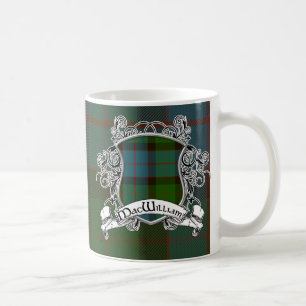 Taza De Café Escudo del tartán de MacWilliam
