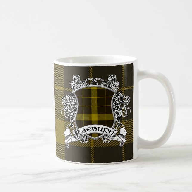 Taza De Café Escudo del tartán de Raeburn (Derecha)