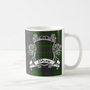 Taza De Café Escudo del tartán de Shaw