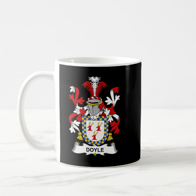 Taza De Café Escudo familiar Doyle  (Izquierda)