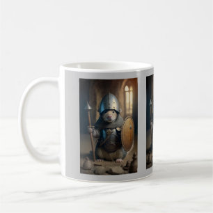 Taza De Café Escudo medieval Rat Mug