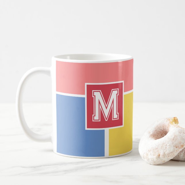 Taza De Café Escudo moderno (Con donut)