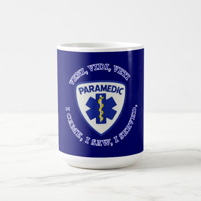 Taza De Café Escudo paramédico (Centro)