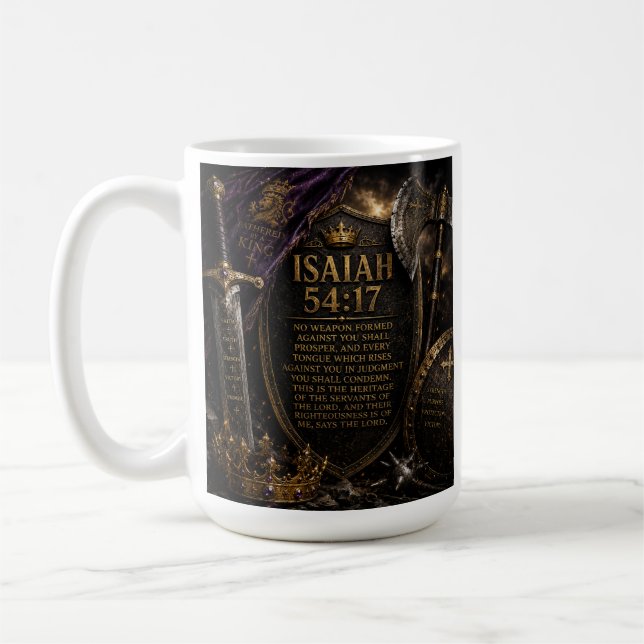 Taza De Café Escudo & Sorbo  (Izquierda)