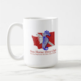 Taza De Café Escudo submarino SeaHorse Mug