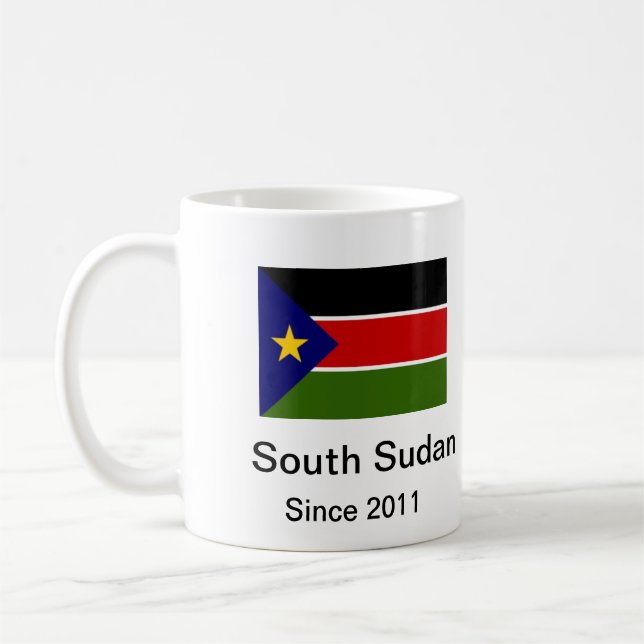 TAZA DE CAFÉ ESCUDO SUDÁN DEL SUR (Izquierda)