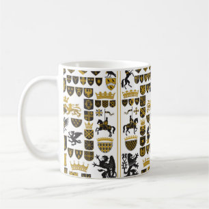 Taza De Café ESCUDOS HERALDRY y Símbolos