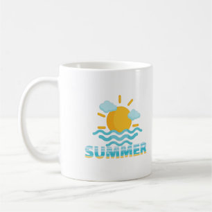 Taza De Café Escuela de Adiós, Hola verano Sun Vacaciones