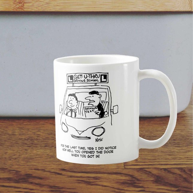 Taza De Café Escuela de Conducción. Entrada de la puerta de rec (Subido por el creador)