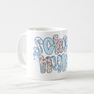 Taza De Café Escuela de Enfermería de Enfermería Floral Día de