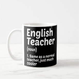 Taza De Café Escuela de Enseñanza de Definición de Profesores d