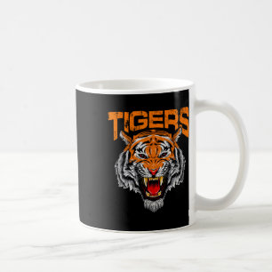 Taza De Café Escuela de Fútbol Tigers Deportes Día de Juego Ang