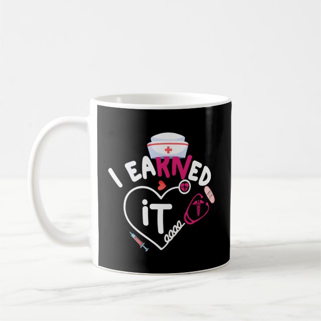 Taza De Café Escuela De Graduación De Enfermería De Enfermeras  (Izquierda)