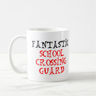 Taza De Café escuela de guardia de cruce, fantástica