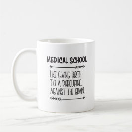 Taza De Café Escuela de Medicina Med Estudiante de Medicina Gra