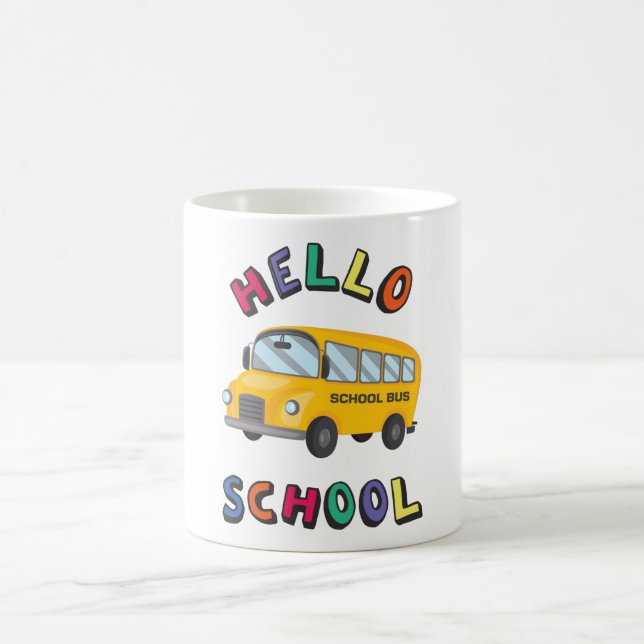 Taza De Café Escuela de saludos (Centro)