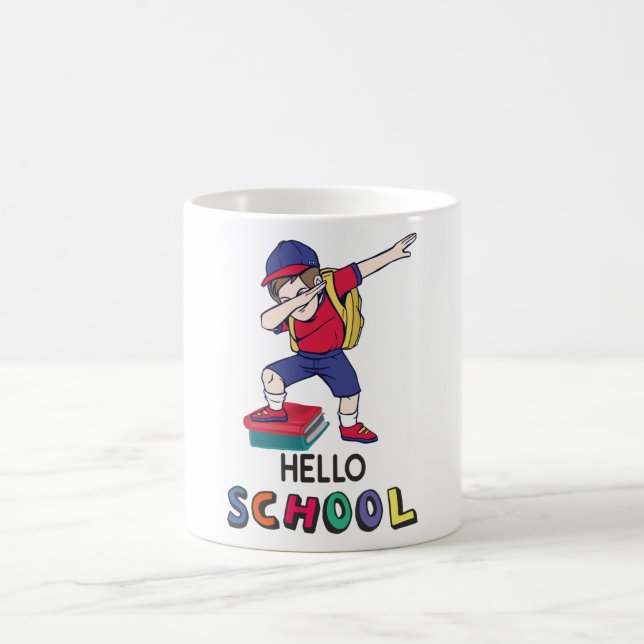 Taza De Café Escuela de saludos (Centro)