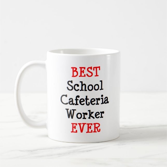 Taza De Café escuela de trabajo de cafetería, mejor (Izquierda)