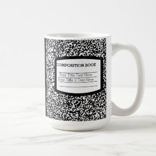 Taza De Café Escuela del libro de encargo de la