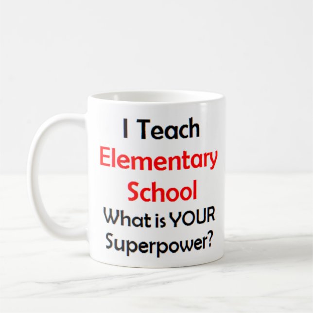 Taza De Café escuela primaria (Izquierda)