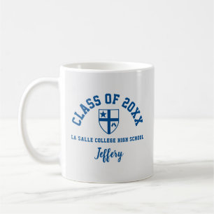 Taza De Café Escuela Secundaria Coffee Mug La Salle College, Té
