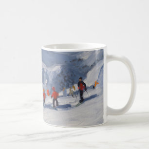 Taza De Café Escuela Tignes 2009 del esquí