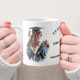 Taza De Café Escuela Universitaria de Graduados Chica