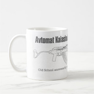 Taza De Café Escuela vieja de AK