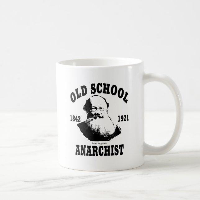Taza De Café Escuela vieja  --  Peter Kropotkin (Derecha)