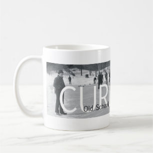 Taza De Café Escuela vieja que se encrespa SUPERIOR