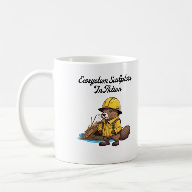 Taza De Café Escultores De Ecosistemas En Acción (Izquierda)