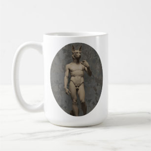 Taza De Café Escultura de mármol renacentista Pastor Alemán