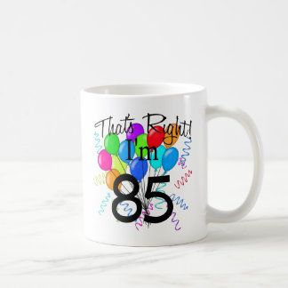 Taza De Café Ése correcto que soy 85 - cumpleaños