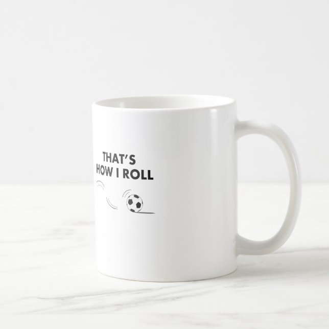Taza De Café Ése es cómo ruedo fútbol (Derecha)