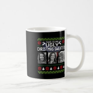 Taza De Café Ese es el suéter Navidad feo Joe Biden Harris