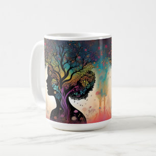 Taza De Café **"Esencia de la Tierra: Ladrón Resumen de la Madr