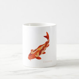 Taza De Café Esencia: Koi, símbolo de crecimiento y fuerza inte
