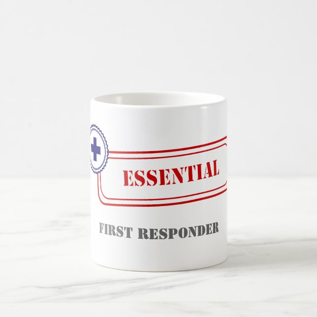 Taza De Café Esencial • Primer respondedor (Centro)