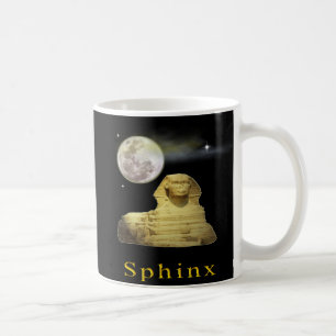 Taza De Café Esfinge por la noche