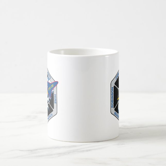 Taza De Café Esfuerzo del STS 130 (Centro)