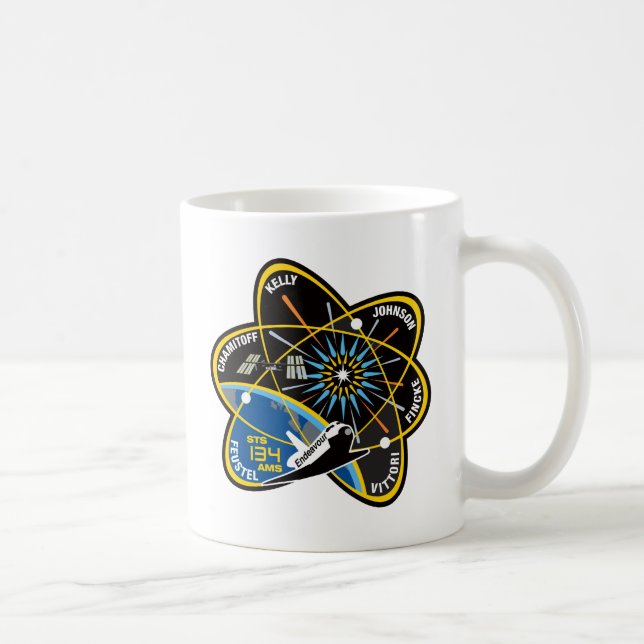 Taza De Café Esfuerzo del STS 134 (Derecha)