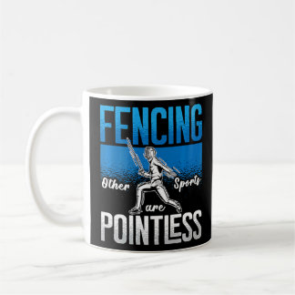 Taza De Café Esgrima Otros Deportes: Sword Sport Fence Passi